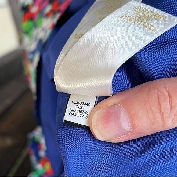 Kate Spade Mira in Full Bloom Silk Blend V-Neck Dress Sz 2 - Picture 8 of 14